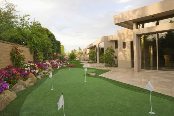 Golf Putting Green Install